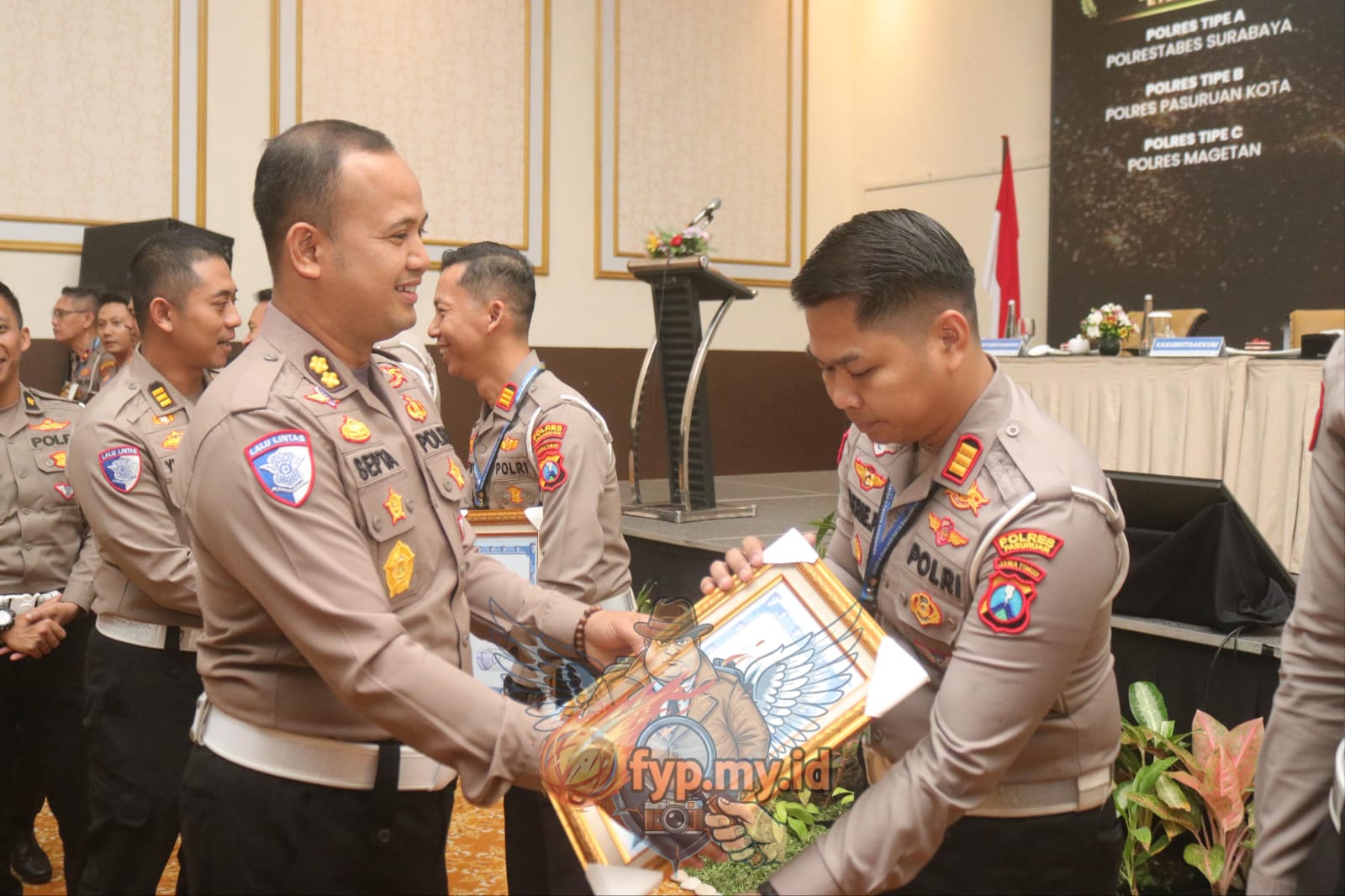 Dedikasi Tanpa Batas, Satlantas Polres Pasuruan Borong 2 Penghargaan Bergengsi dari Ditlantas Polda Jatim